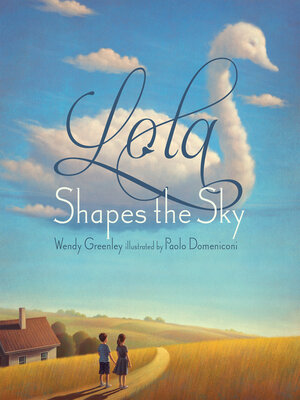 cover image of Lola Shapes the Sky